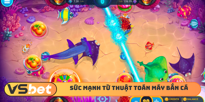 Sức mạnh từ thuật toán máy bắn cá