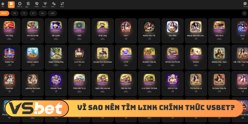 Vì sao nên tìm kiếm link chính thức VSBET?